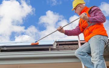 Wold Newton soft wash roof cleaning